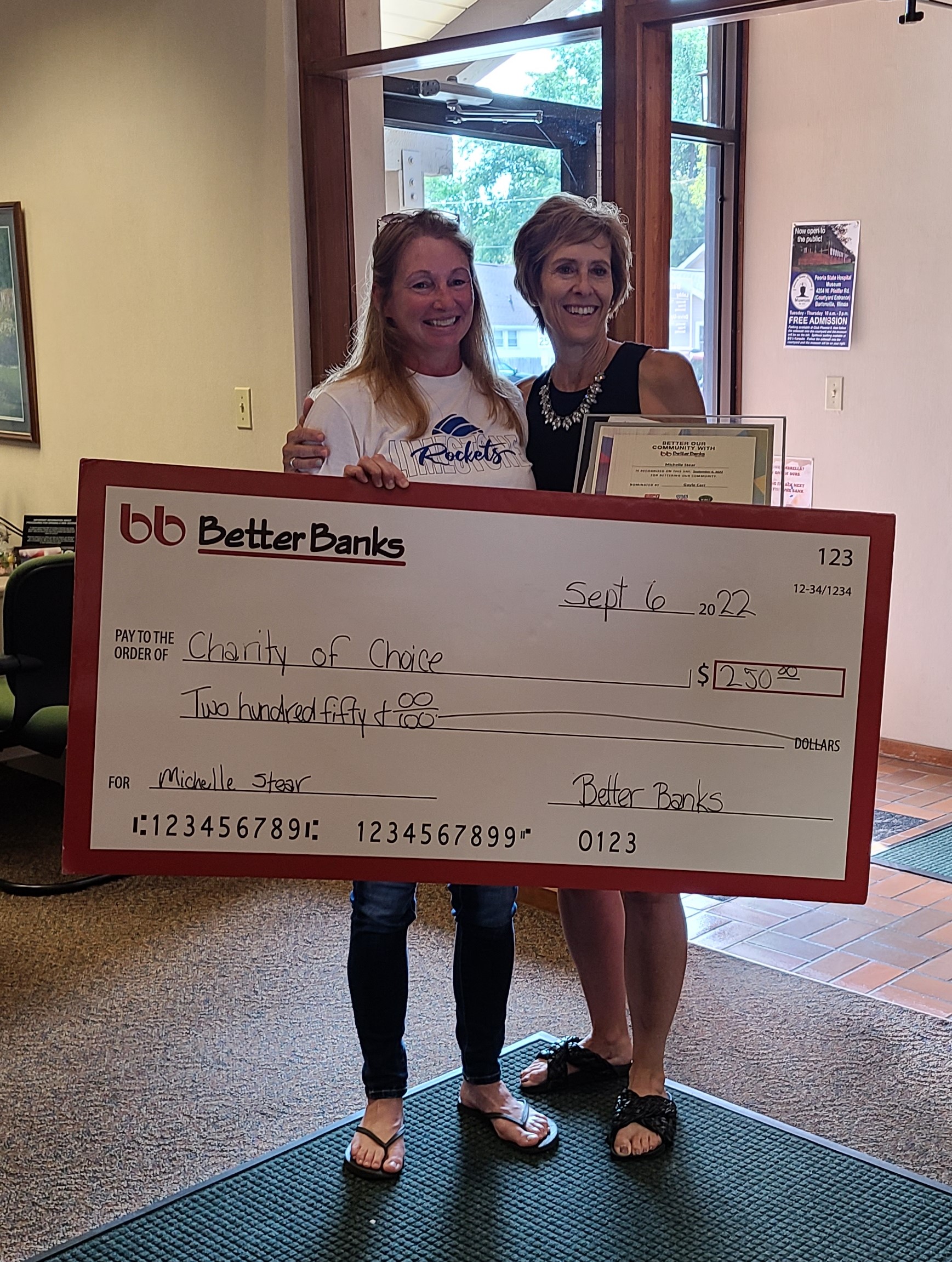 Month 6 Winner Michelle Stear