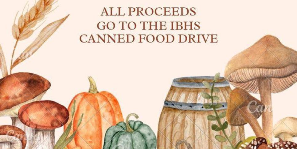 Canned food drive fundraiser