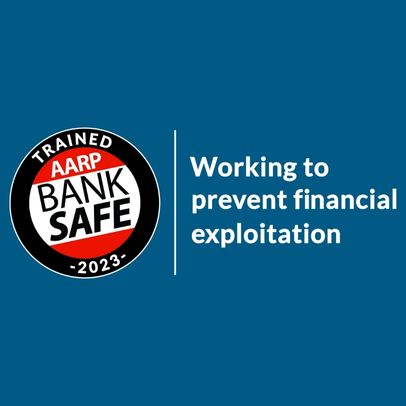 AARP BankSafe Trained Seal for 2023