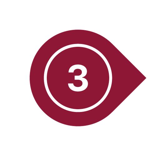 number 3 icon