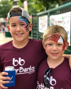 FacepaintingattheRedWhiteBoom